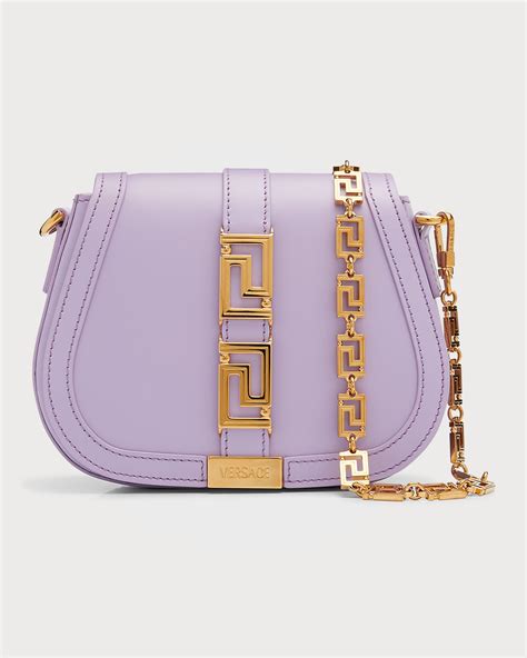 bagni versace greec|greca goddess leather shoulder bag.